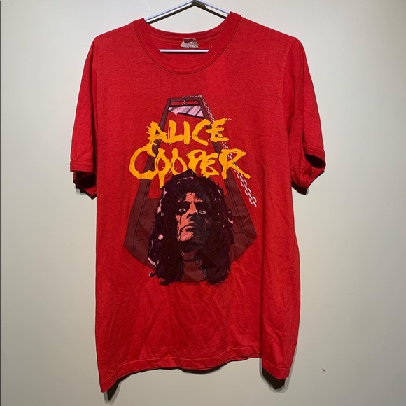 1986 Alice Cooper The Nightmare Returns Tour Tshirt - Picture 1 of 3